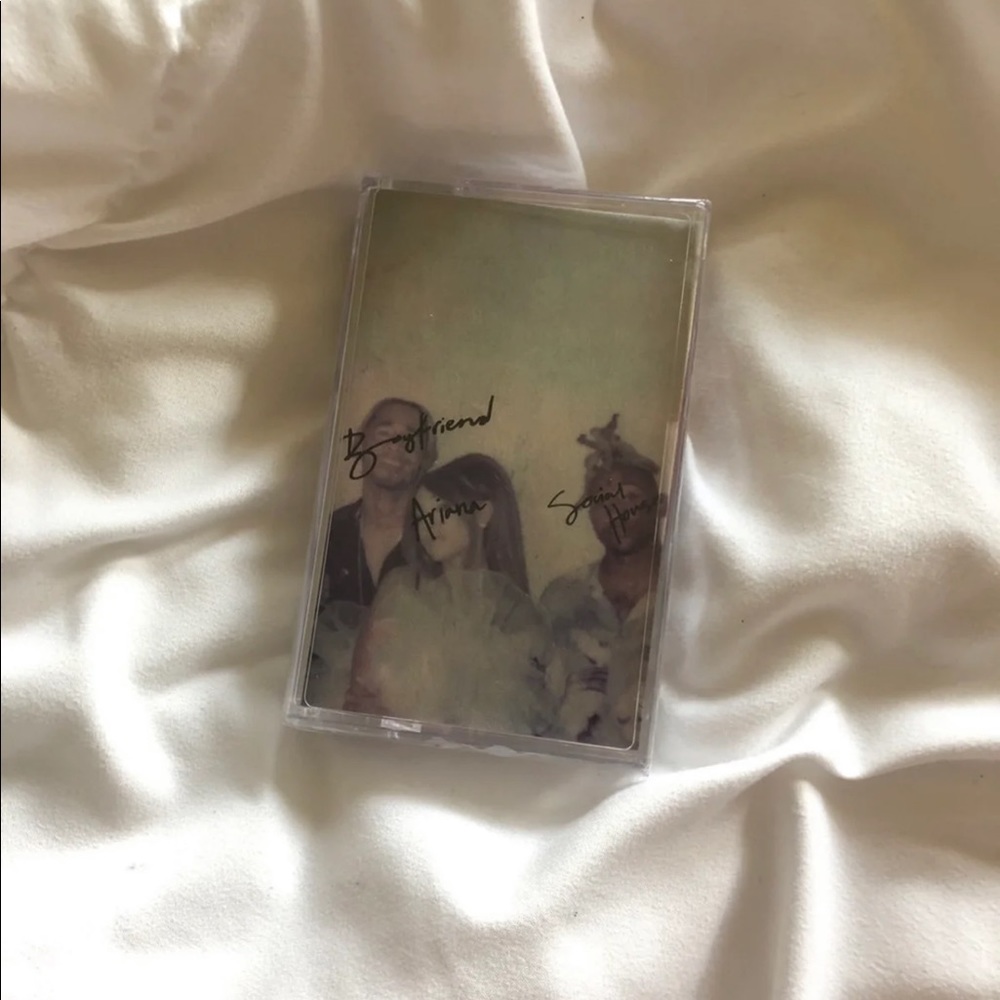 ariana grande boyfriend cassette vinyl